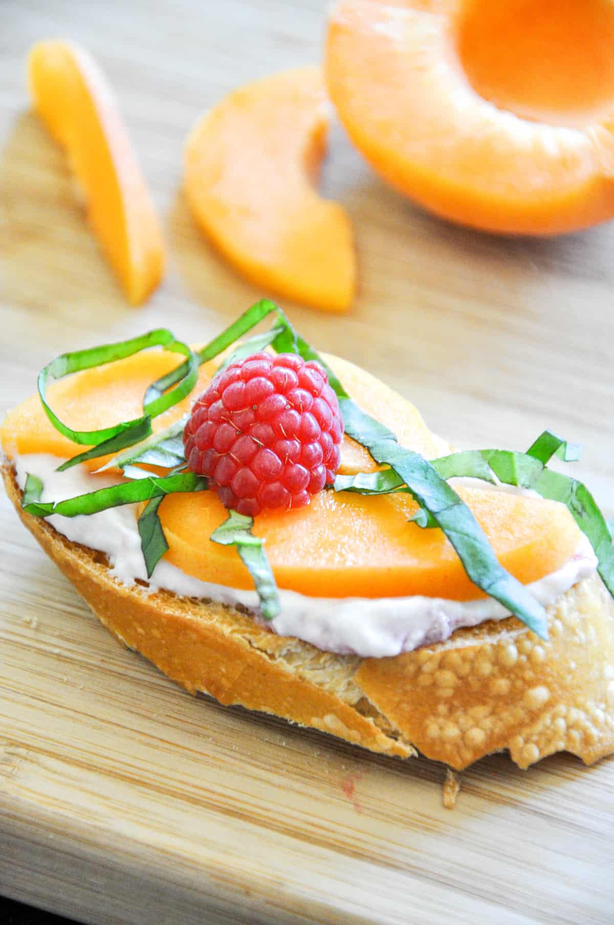 Summer Fruit Bruschetta. So Yum!