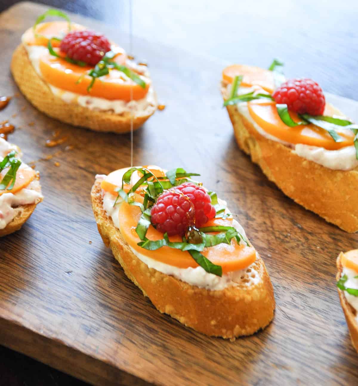 Summer Fruit Bruschetta. So Yum!