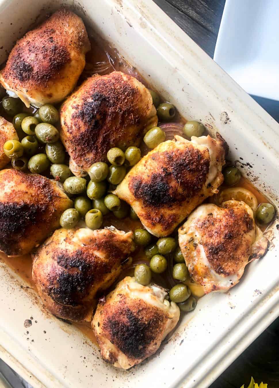 Roast Chicken With Lemons, Paprika, And Olives | California Grown