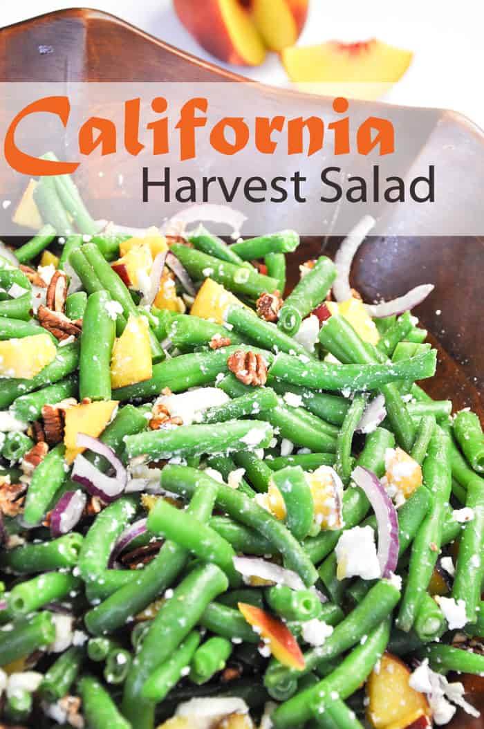 California Harvest Salad Cover with Banner