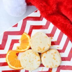 Citrus Shortbread Cookies