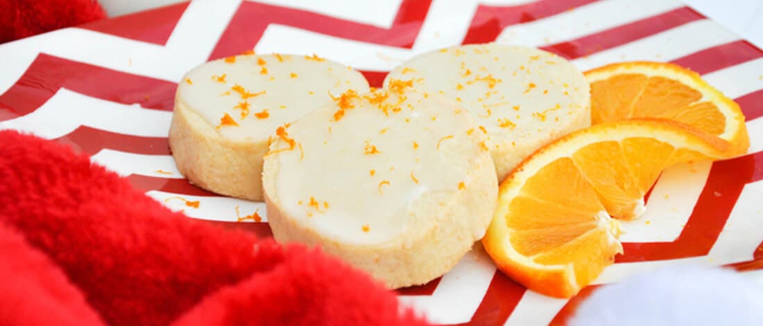 Citrus Shortbread Cookies