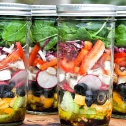 how to make Mason Jar Salad