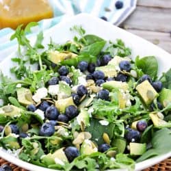 Blueberry and Spinach Salad