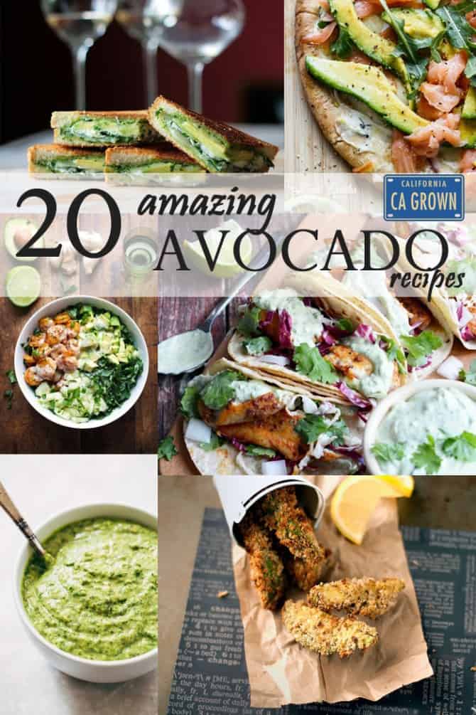 20 Amazing California Avocado Recipes - California Grown