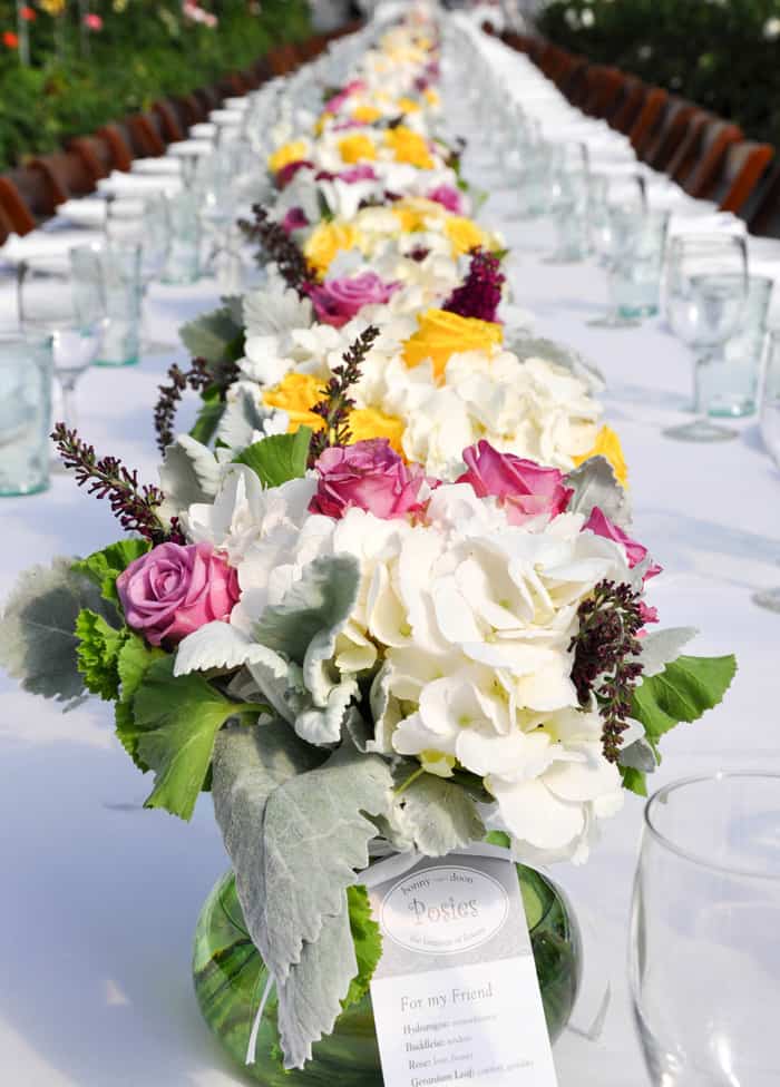 Dine and Smell the Roses: 2015 Field to Vase Dinner, Monterey, CA