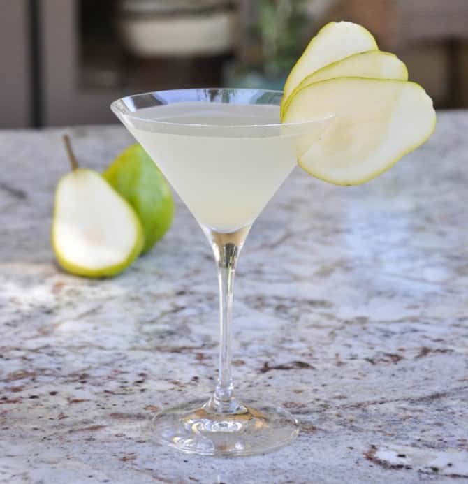The Most Delicious Pear Martini! California Grown