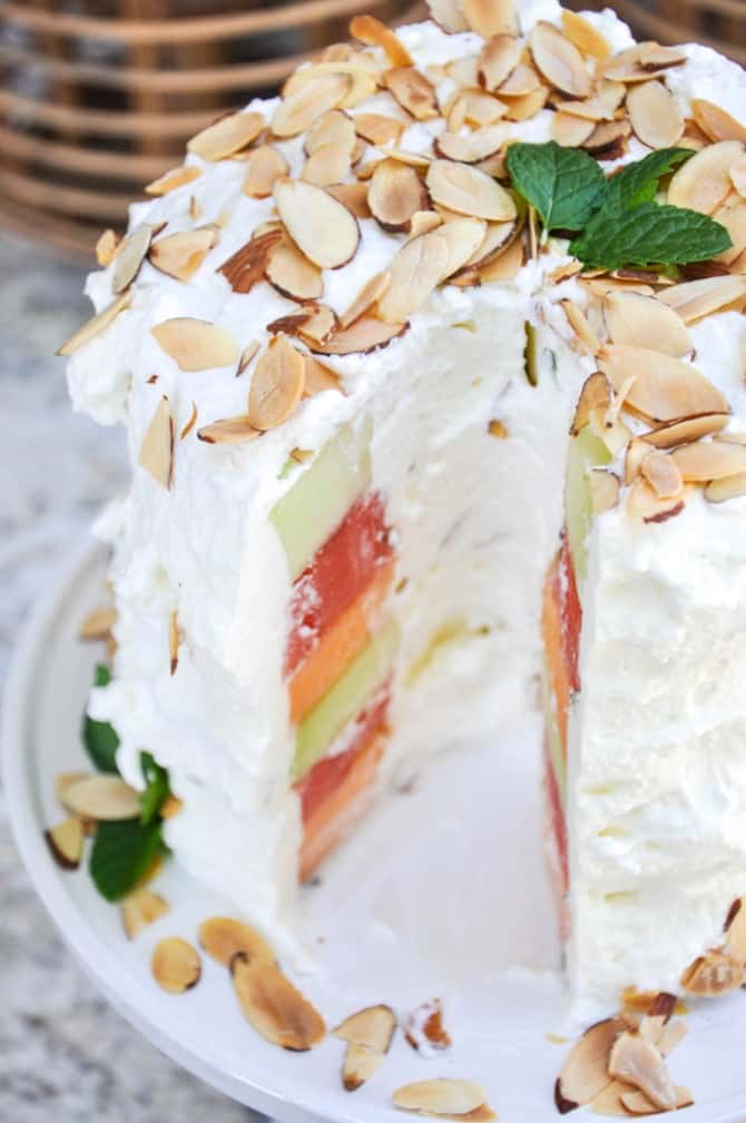 Triple Melon Layer Cake California Grown