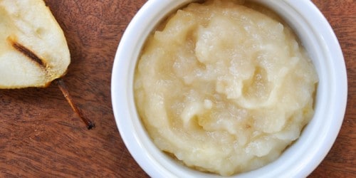 Easy Bartlett Pear Puree