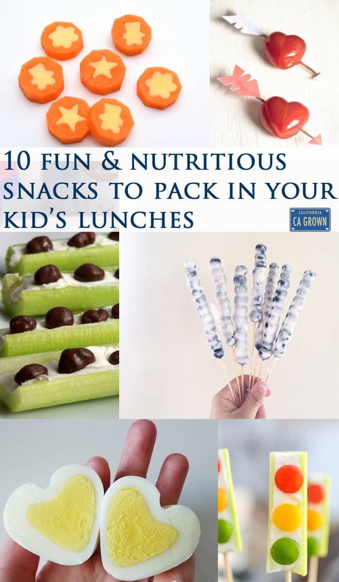 Snack Lunch - a fun way for your kids to eat healthy!