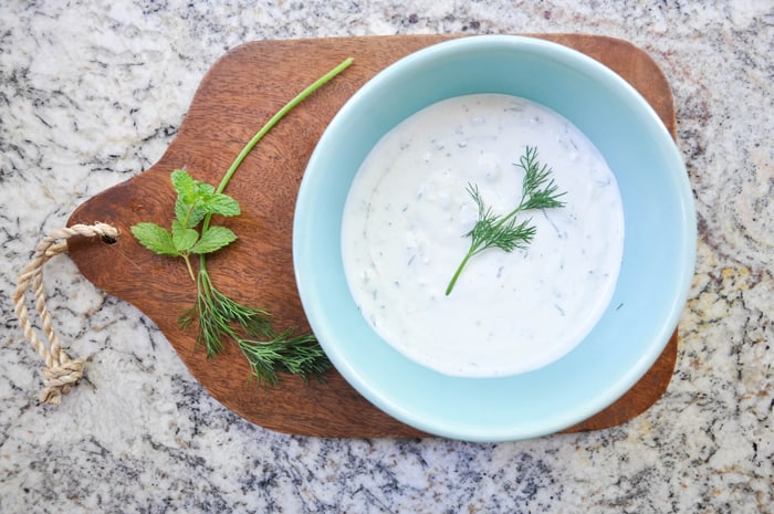 Fresh Herb Dressing in bowl