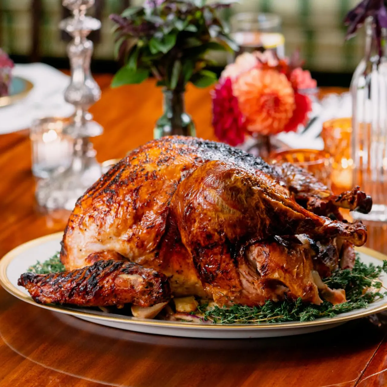 White House Thyme Roasted Turkey - an Obama family favorite White House Thanksgiving recipe