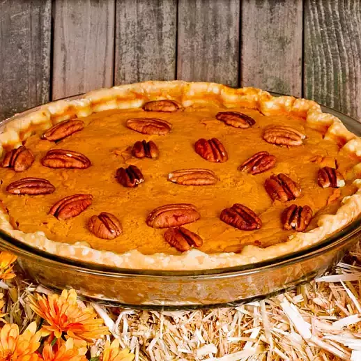 Nancy Reagan's Pumpkin Pecan Pie