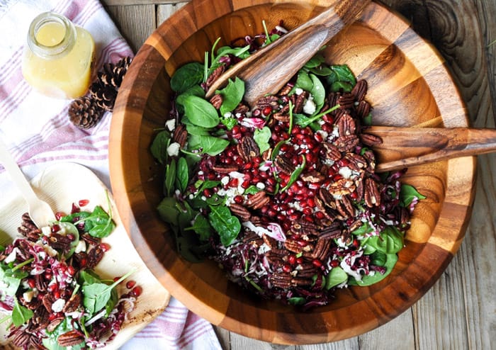 California Winter Salad with Tangerine Dressing