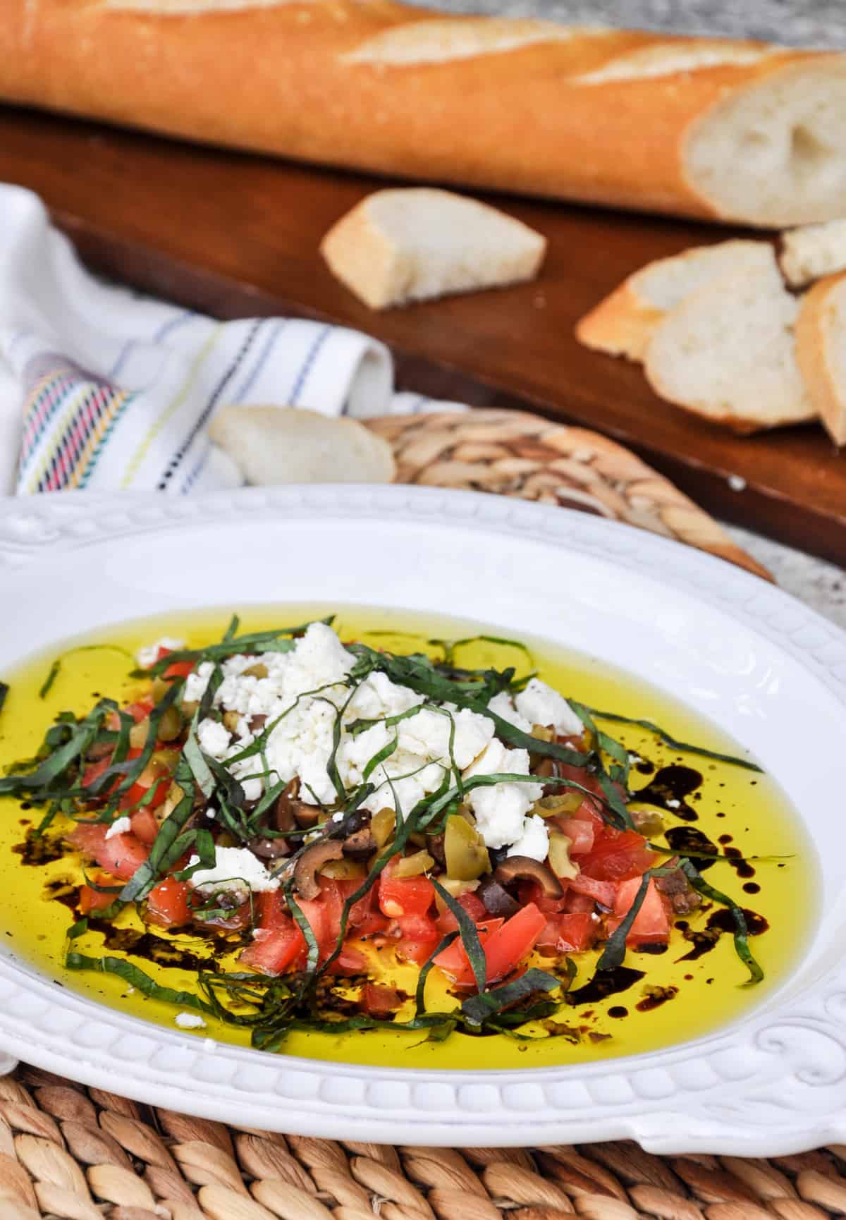 Delicious Chunky Olive Oil Dip Recipe from California Grown