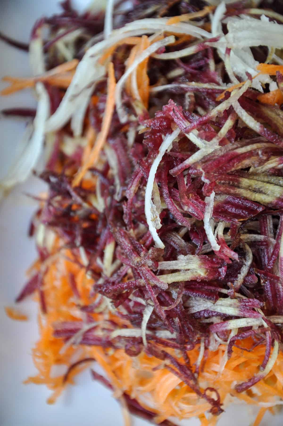 Shredded Tri-Color Carrots 