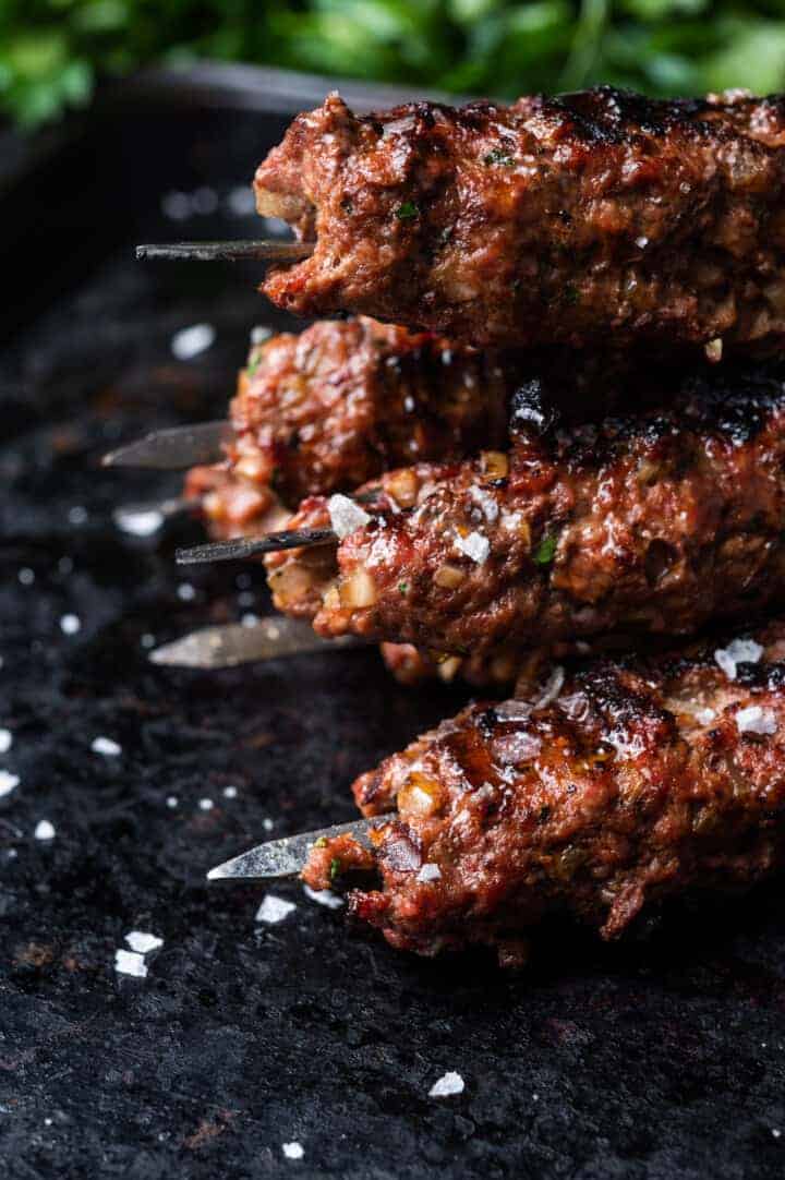 lamb kebab lula kebab recipe