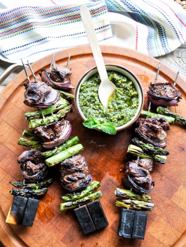 grilled lamb kebabs recipe