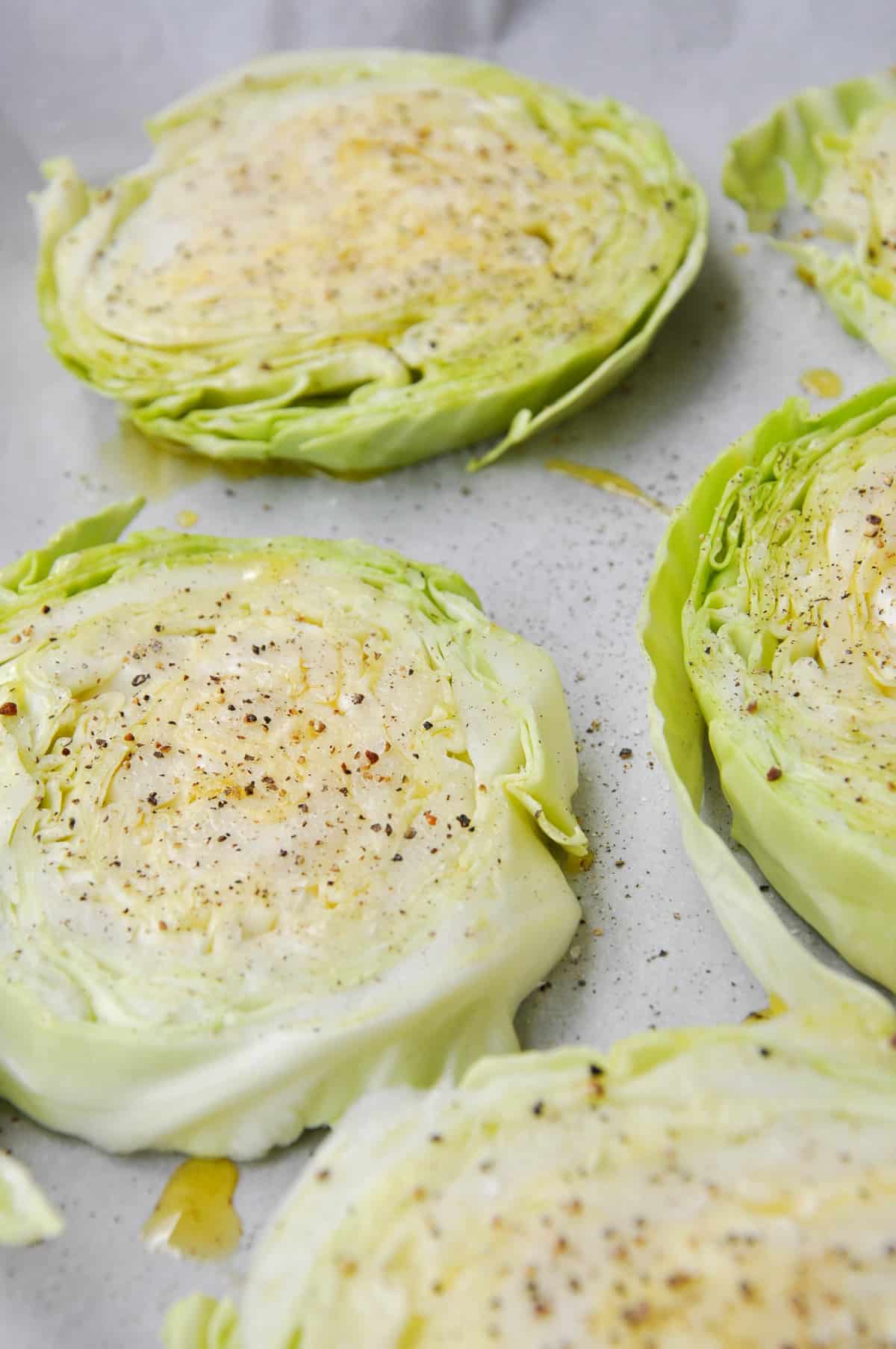 Roasted Cabbage Steaks. So flavorful!!