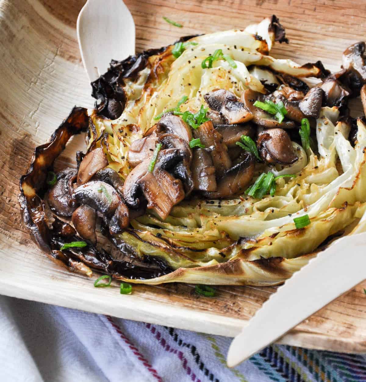 Roasted Cabbage Steaks. So flavorful!!