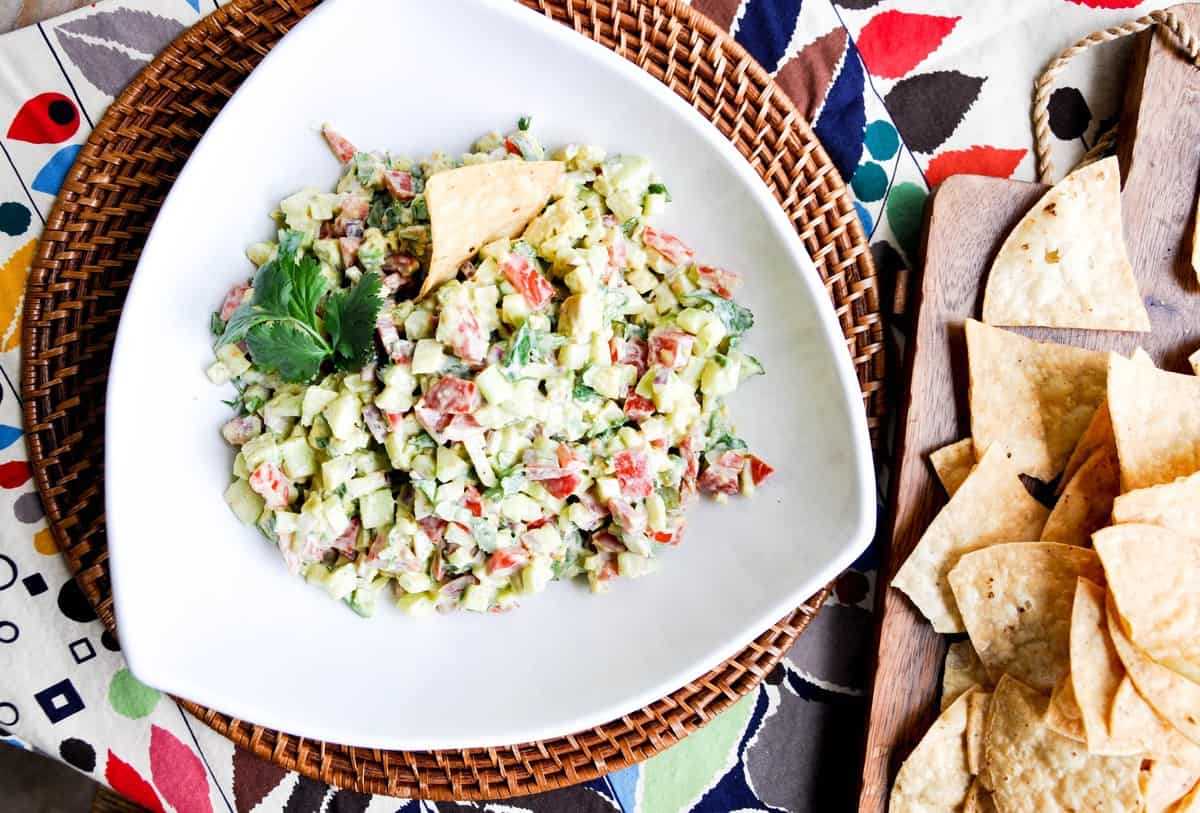 Creamy Cucumber Salsa