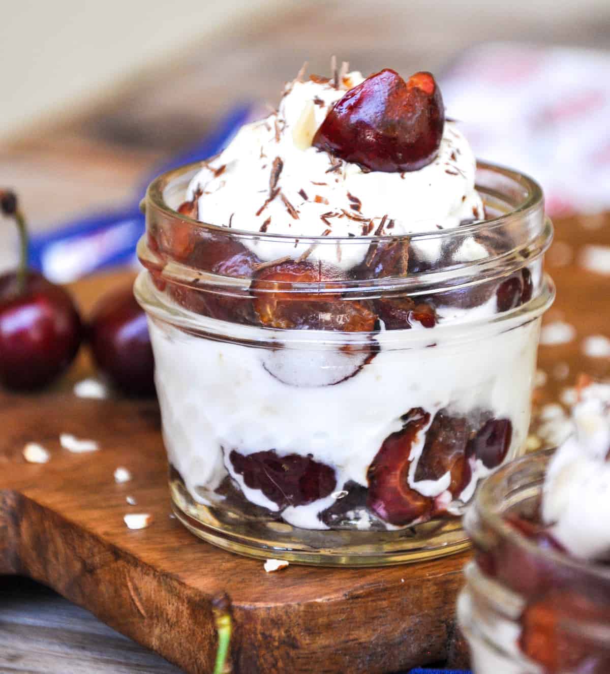 Grilled Cherry Shortcake