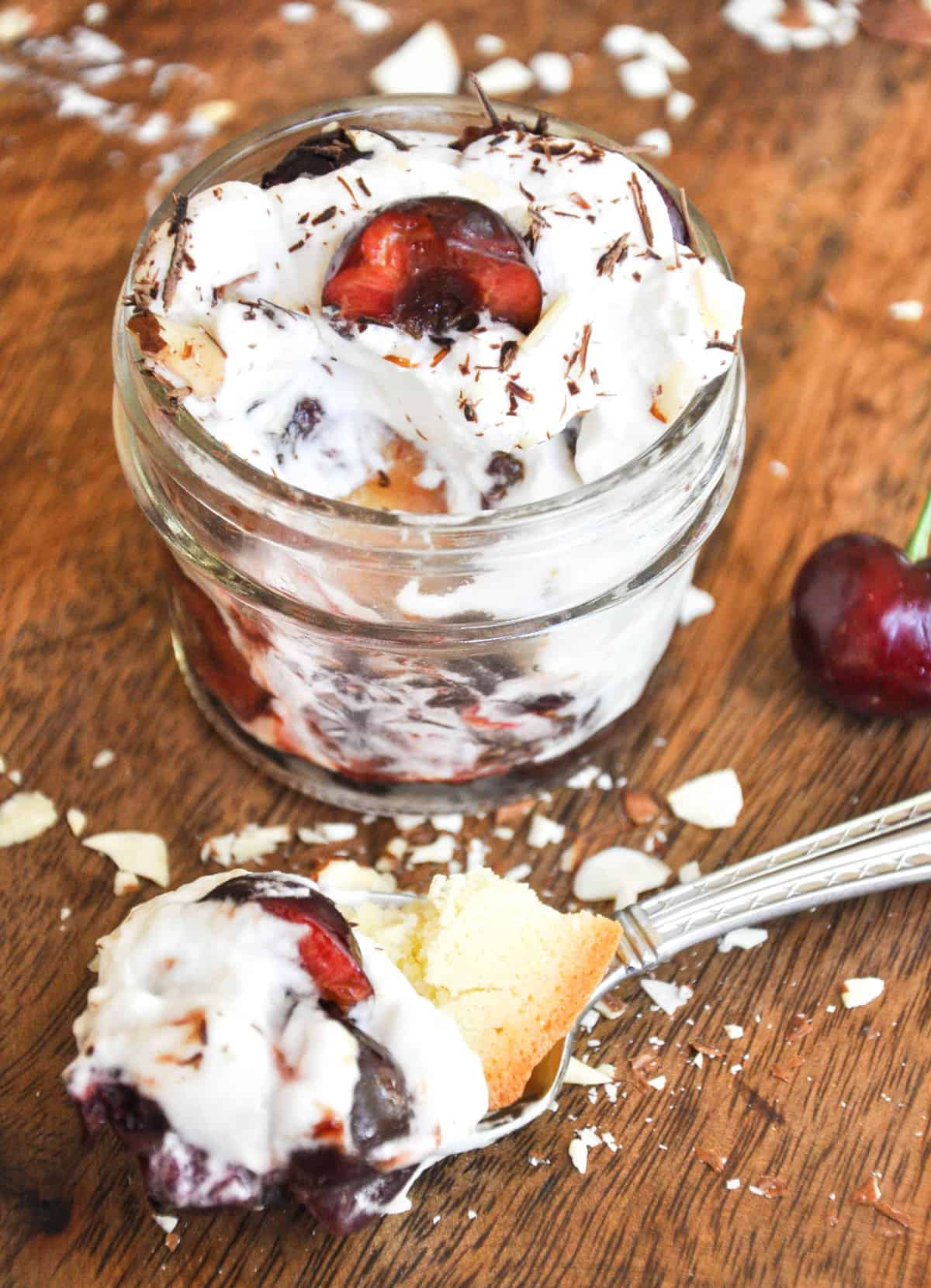 Grilled Cherry Shortcake