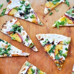 Nectarine Pizza