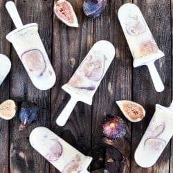 fig and almond popsicles recipe