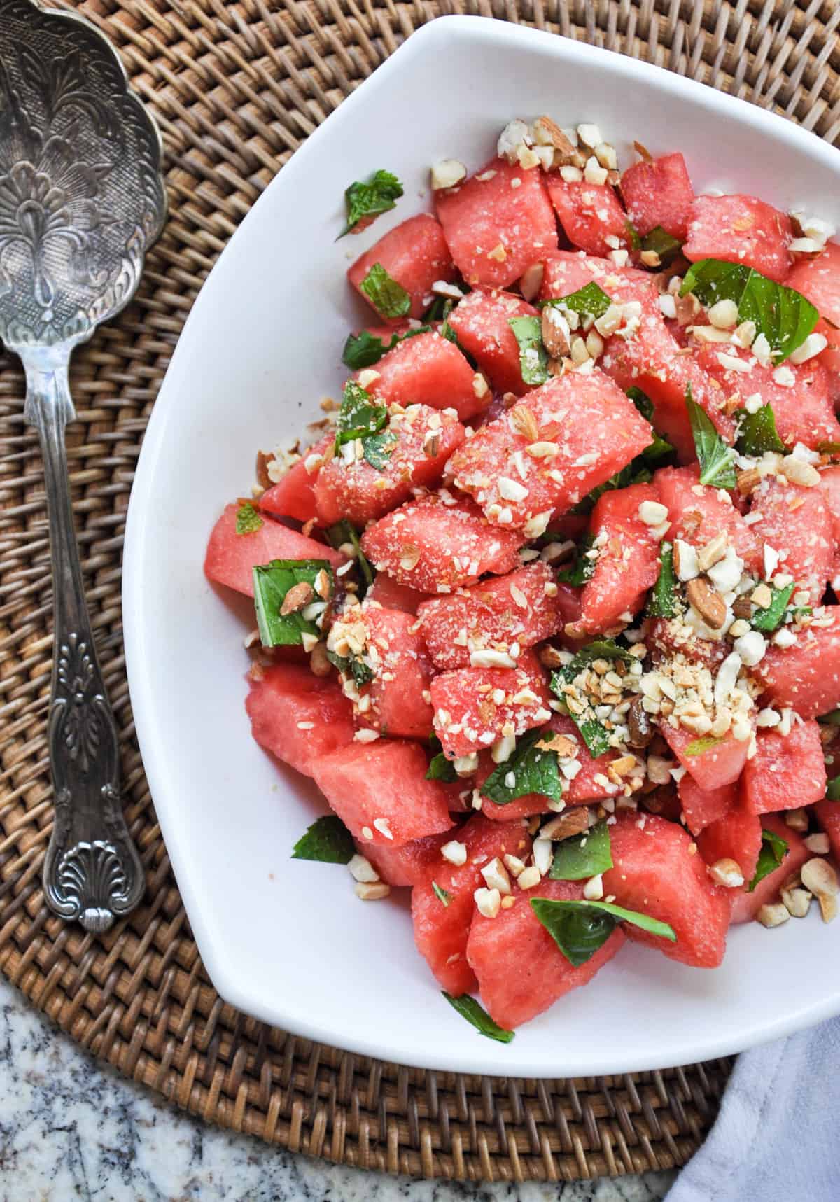 A Surprisingly Delicious Watermelon Salad