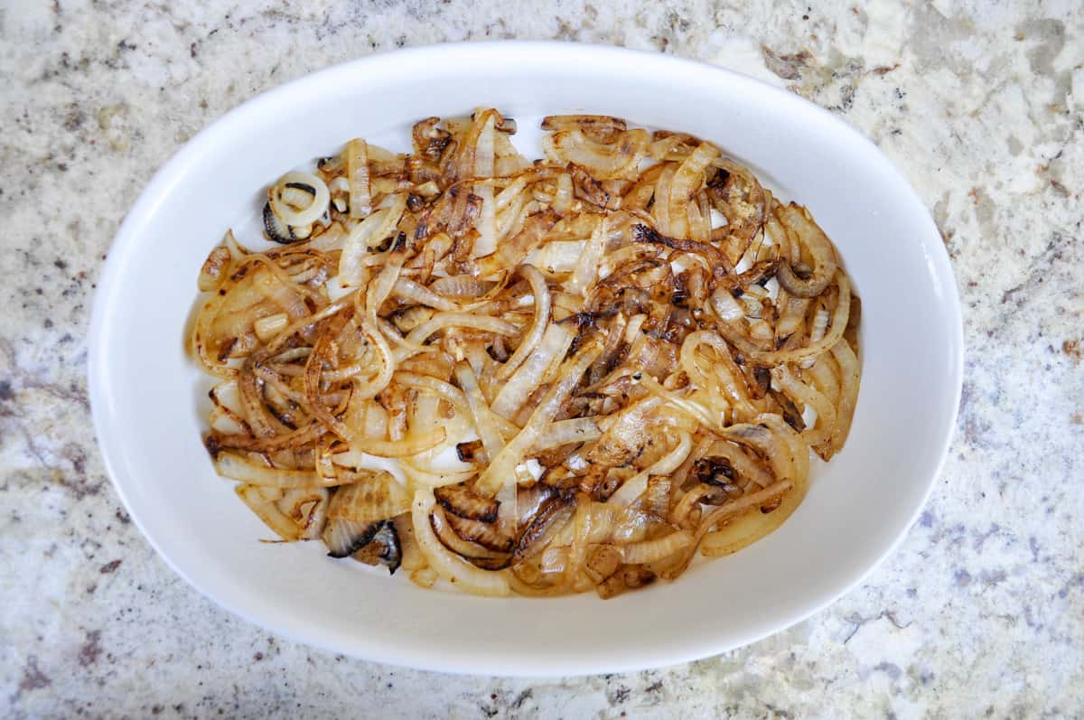 Caramelized Onion Bed