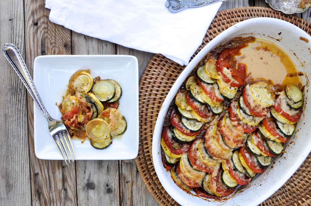 Deep Dish Summer Squash