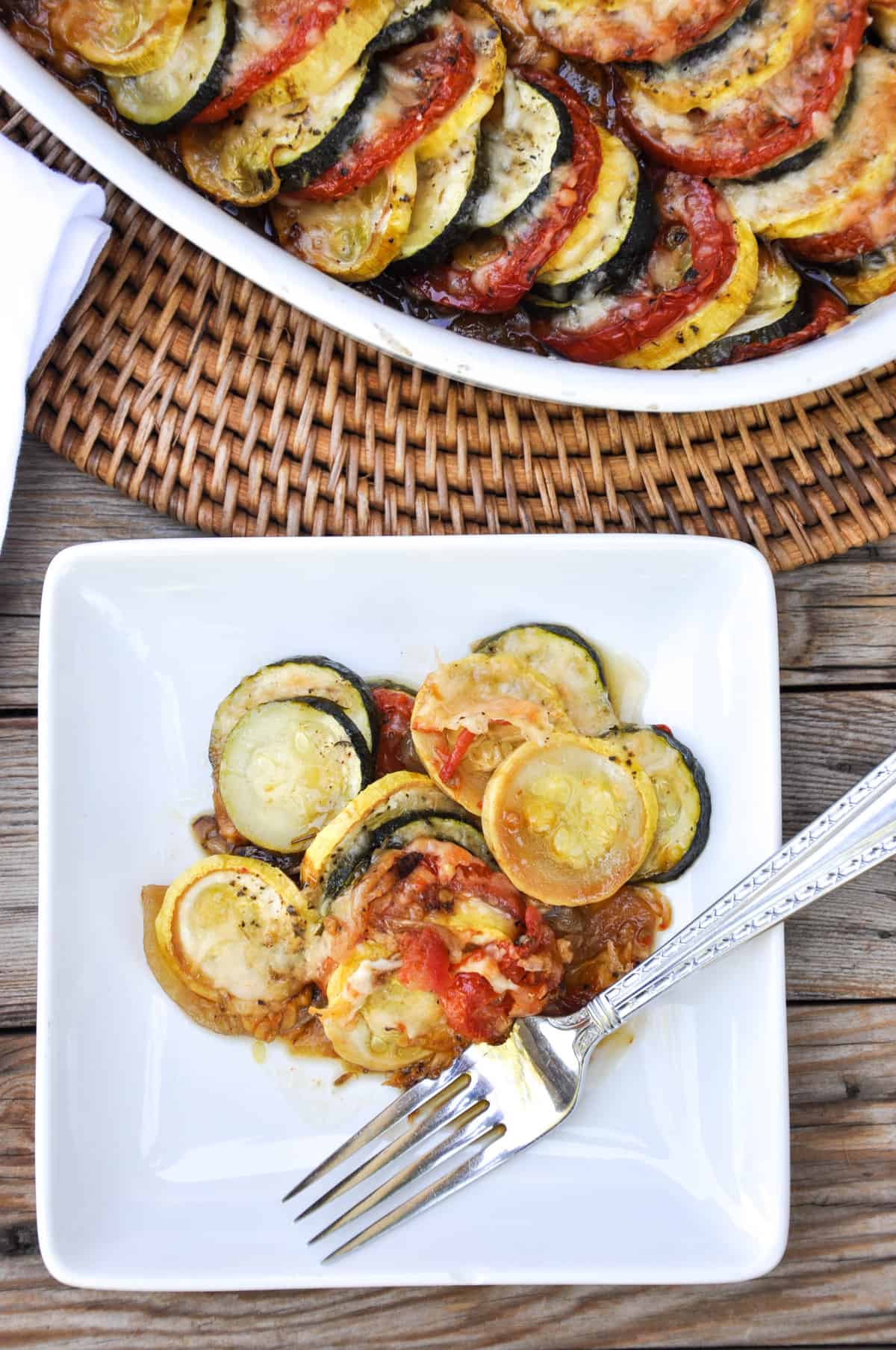 Deep Dish Summer Squash