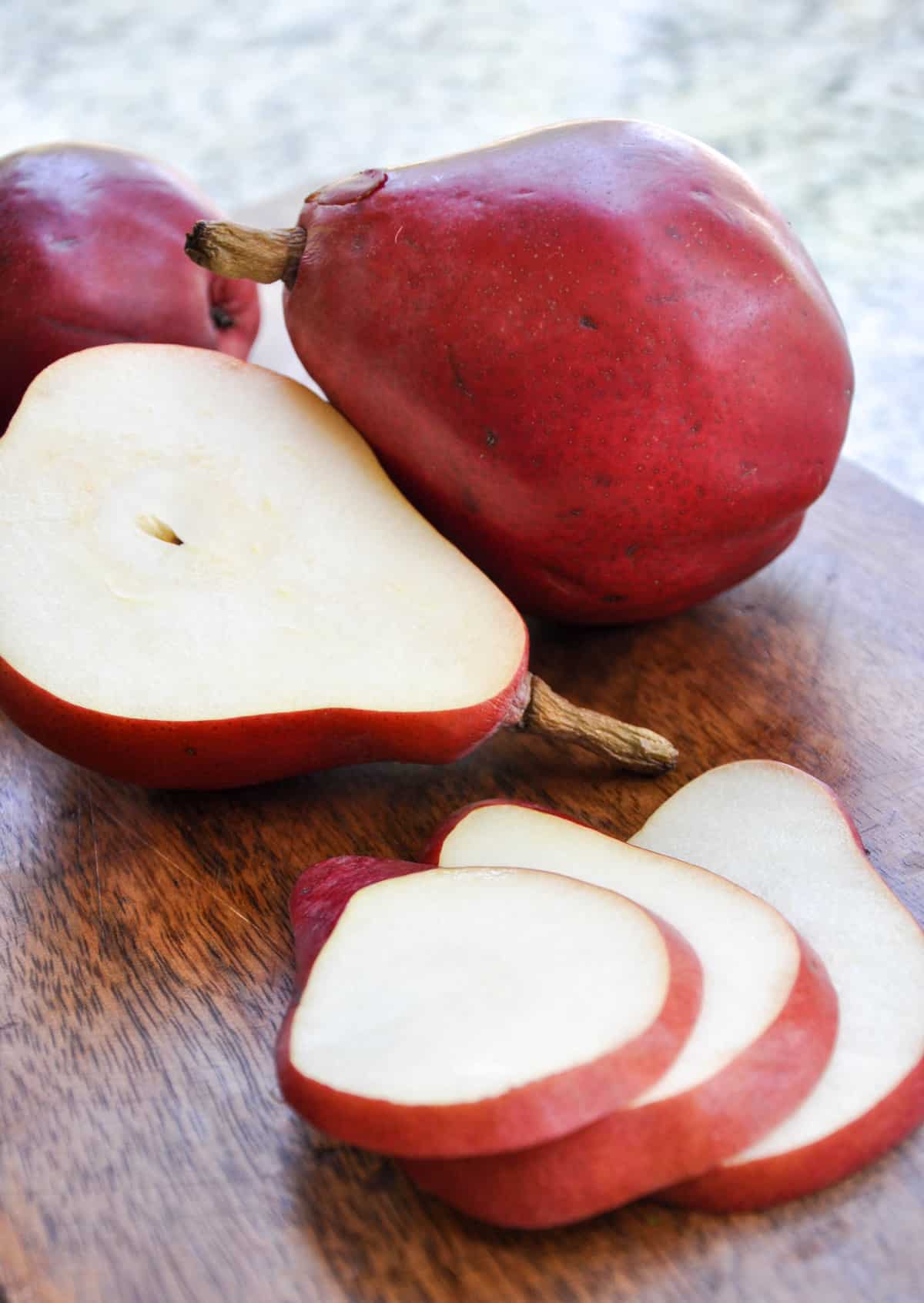 Crimson Pears