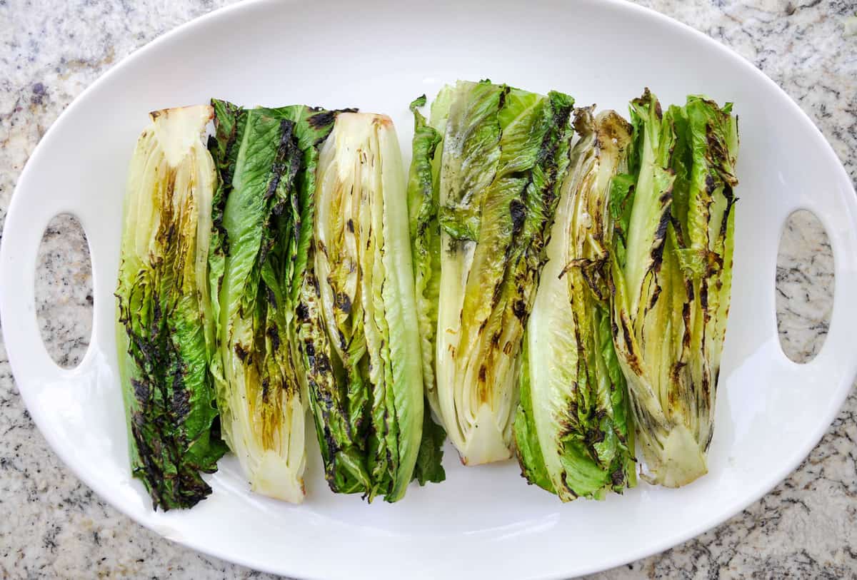 Grilled Romaine 
