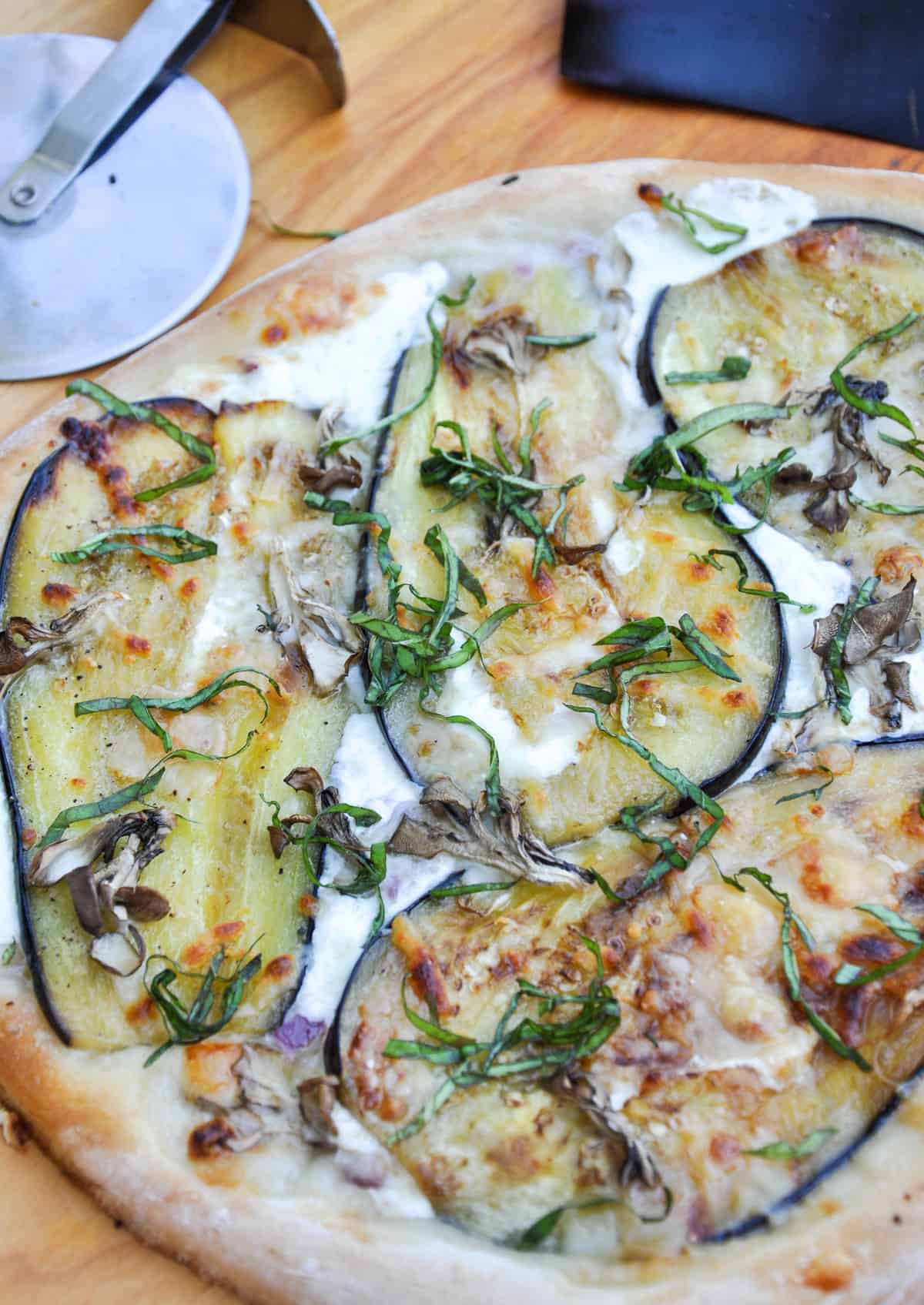 Eggplant Pizza