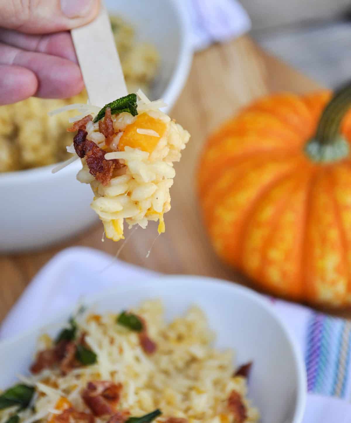 Pumpkin Sage Risotto