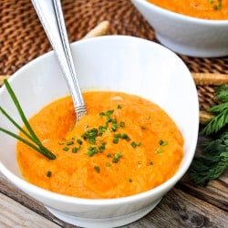 roasted carrot bisque soup recipe