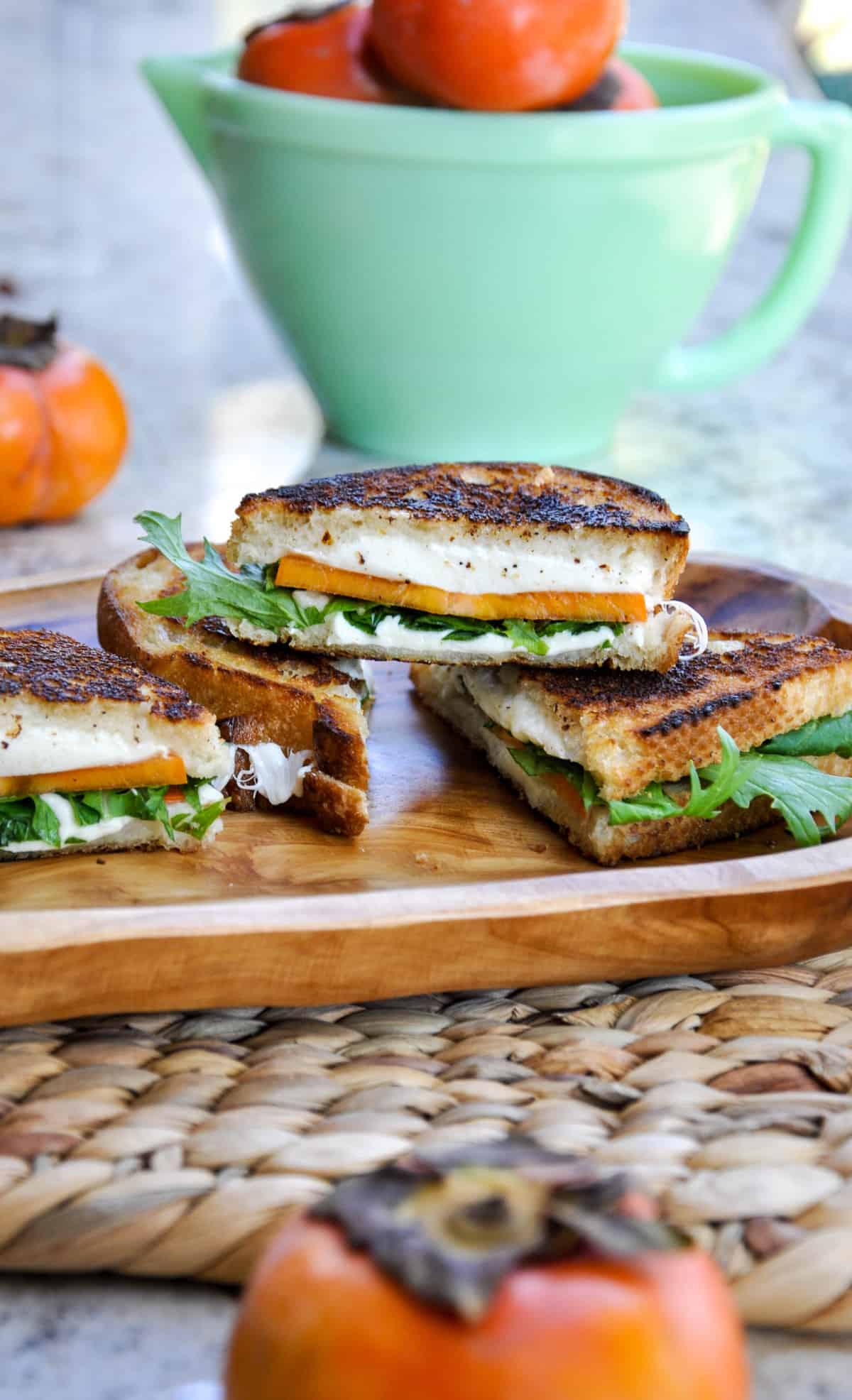 Easy Persimmon Recipes You Should Try; Persimmon Grilled Cheese