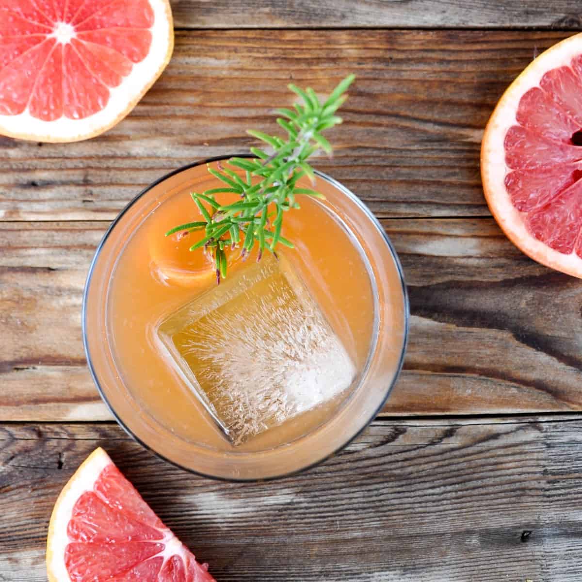 Grapefruit Bourbon Sour