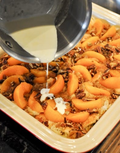 Peaches And Cream French Toast Bake - California Grown