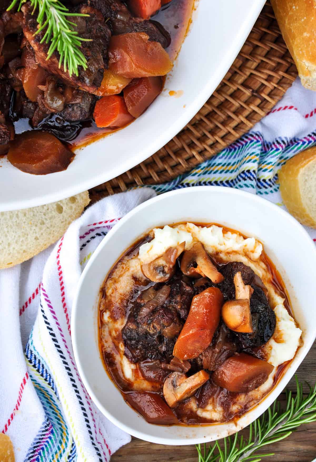 A Simple Recipe For Beef Stew In The Oven With Carrots and Prunes