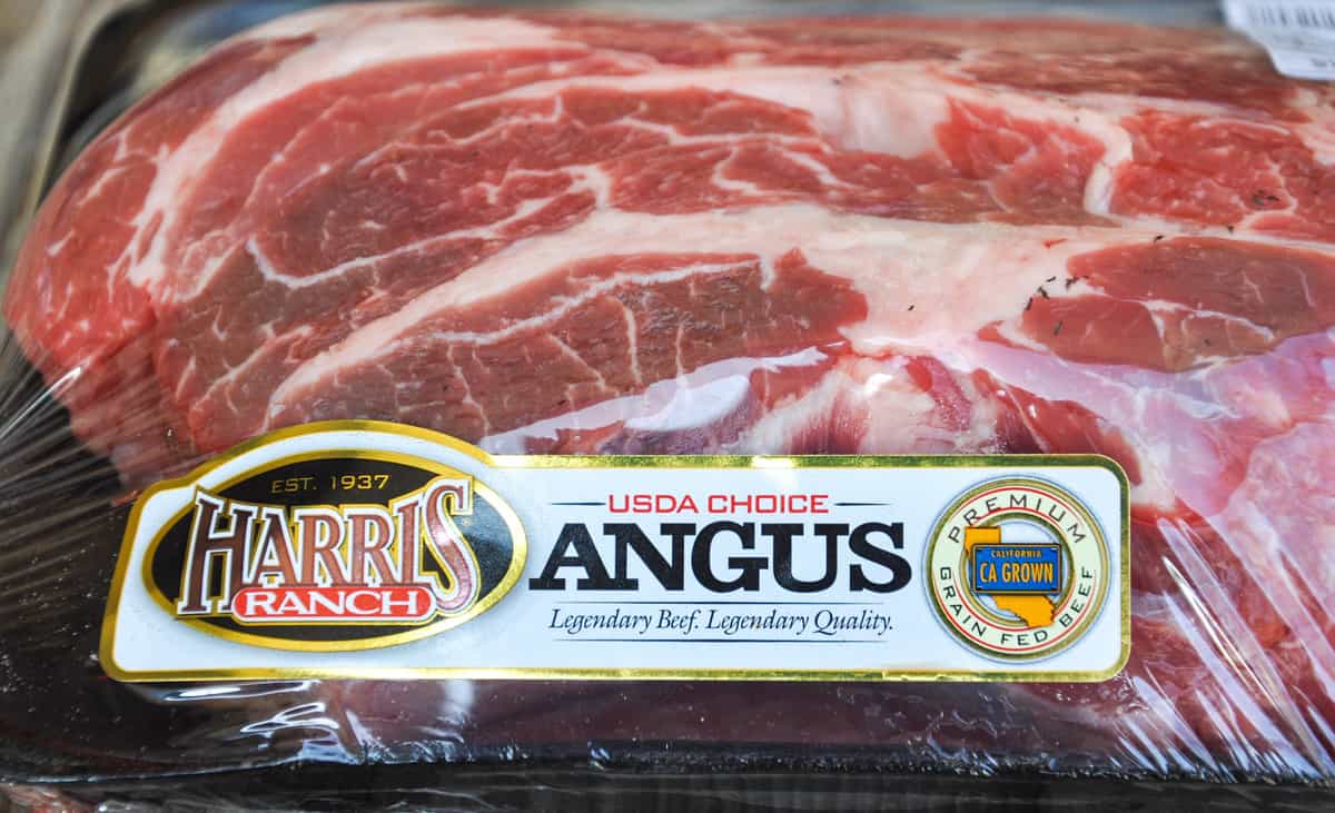 USDA Choice Angus Harris Ranch Beef