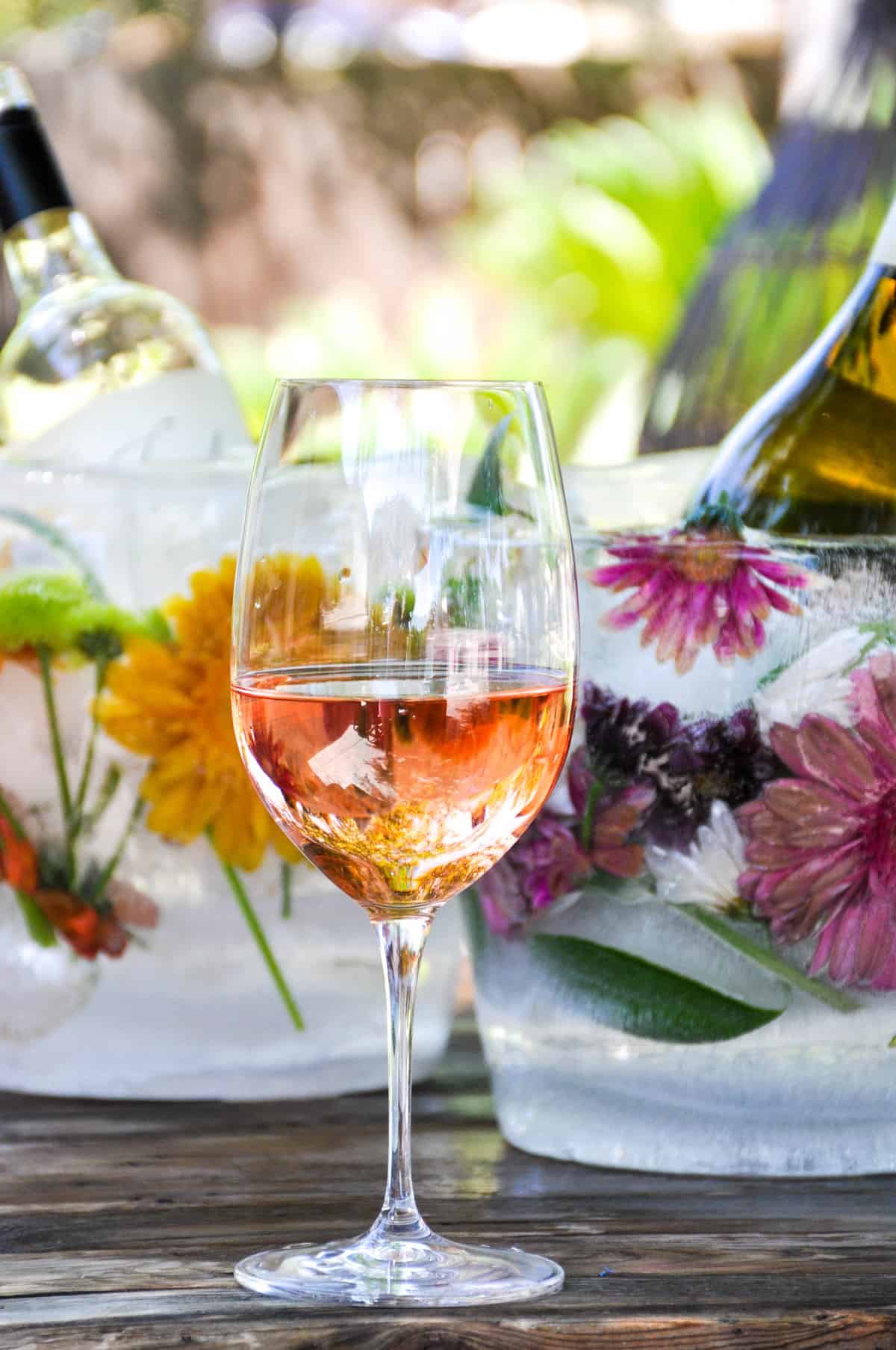 How to Make a Floral Ice Bucket