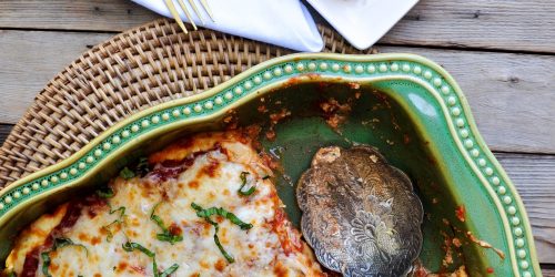 A Simple Zucchini Lasagna With Trumpet Mushroom Recipe