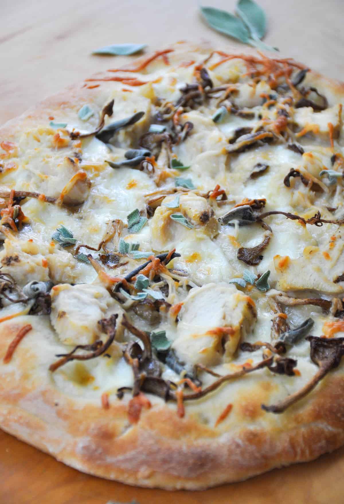 Chicken Mushroom Sage Pizza