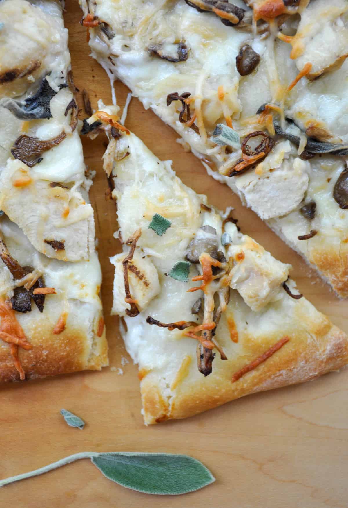 Chicken Mushroom Sage Pizza