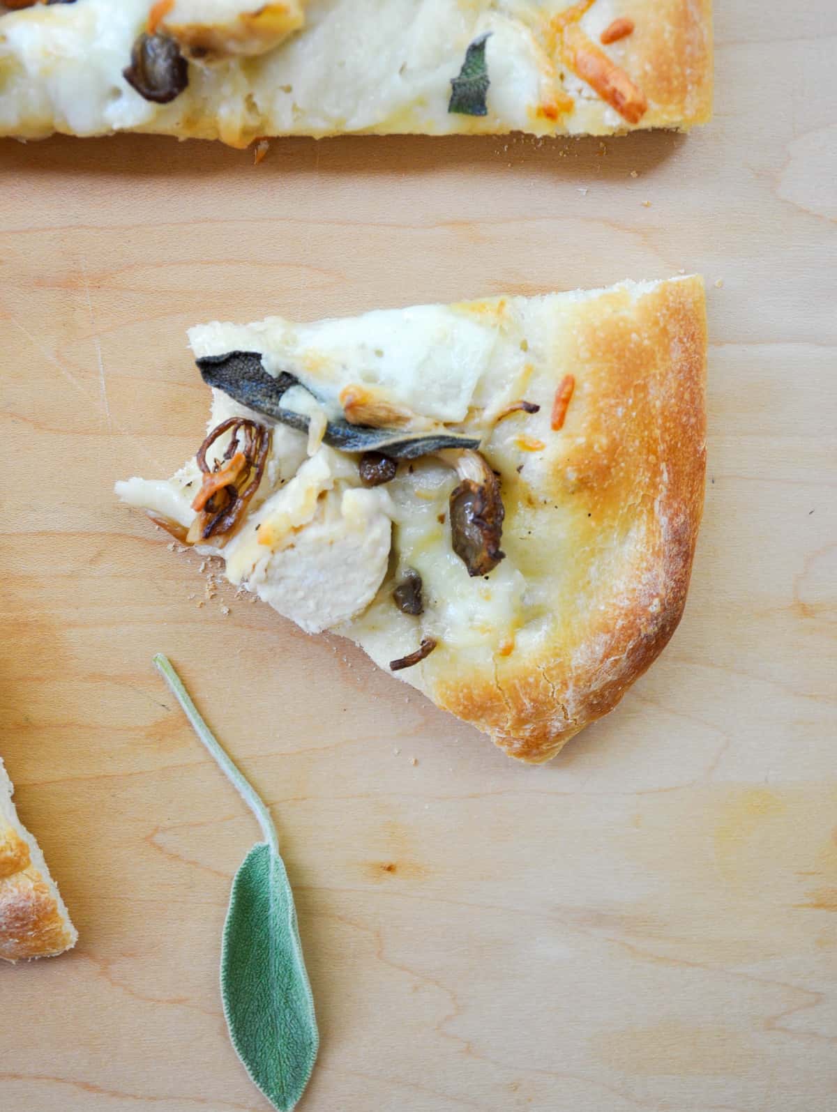 Chicken Mushroom Sage Pizza