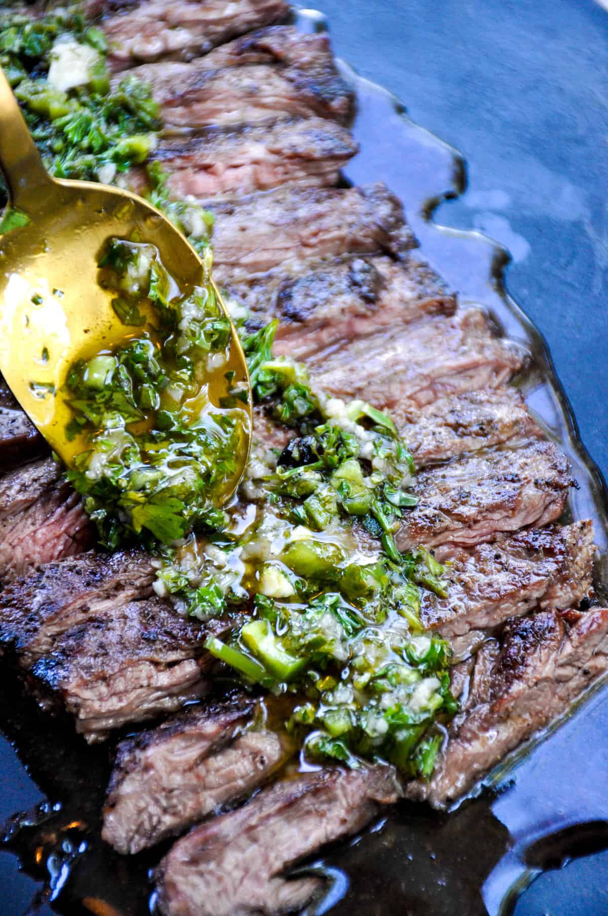 Reverse Marinade for your next steak. Full of flavor and fresh ingredients!