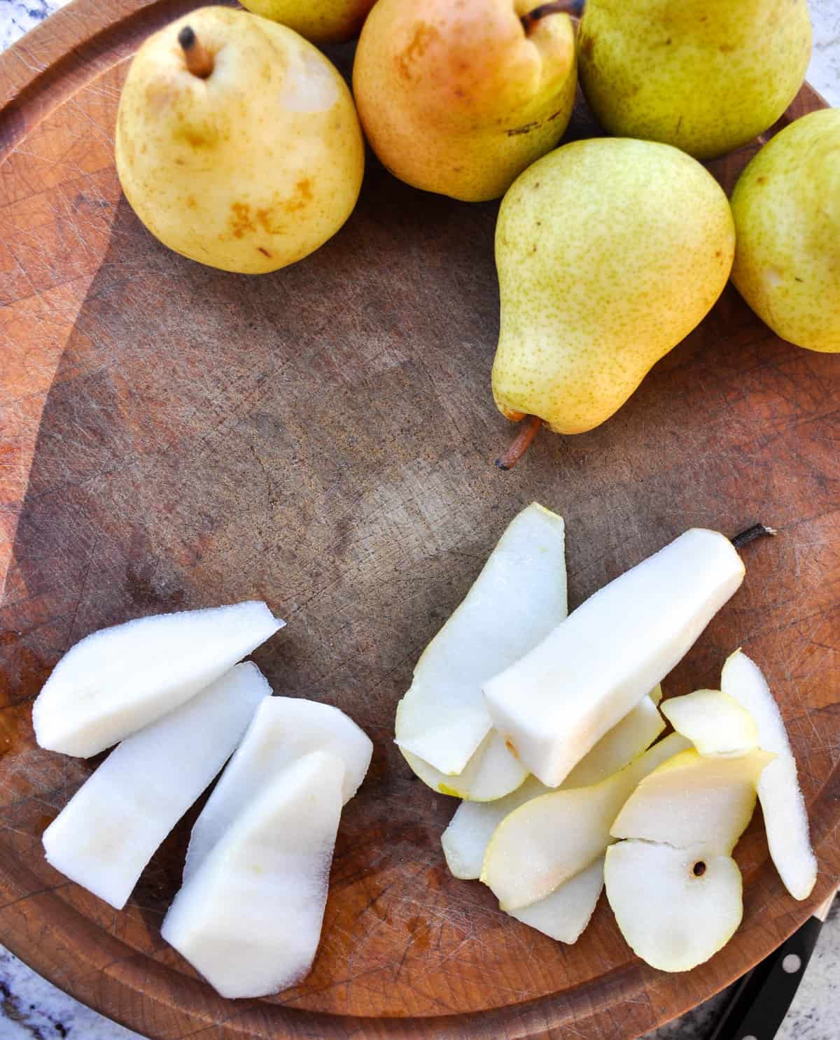 Refreshing Pear Rosé Sorbet Recipe